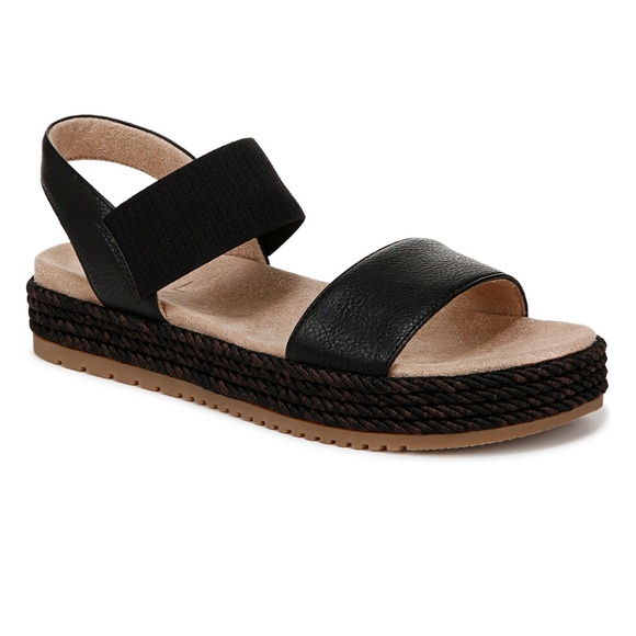 Soul Naturalizer Women's Diana Flatform Sandals- Black- Size 9 - Picture 1 of 12